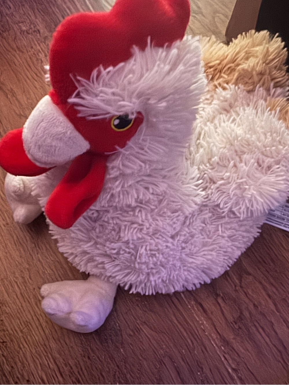 Warmies Plush Chicken microwave or freeze
